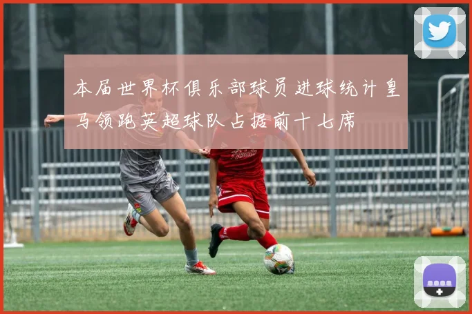 本届世界杯俱乐部球员进球统计皇马领跑英超球队占据前十七席